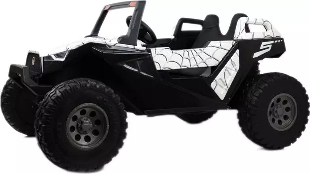 Детский электромобиль RiverToys A707AA LUX 4WD белый Spider