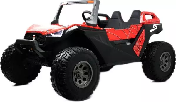 Детский электромобиль RiverToys A707AA LUX 4WD красный Spider