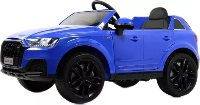 Детский электромобиль RiverToys AUDI Q7 (HL678) синий глянец