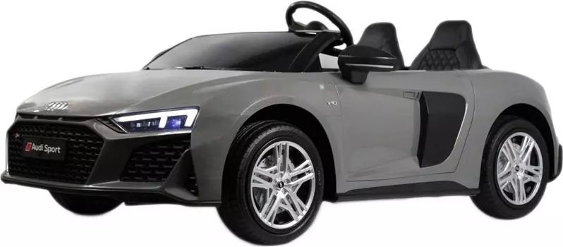 Детский электромобиль RiverToys AUDI R8 (M333MM) серый