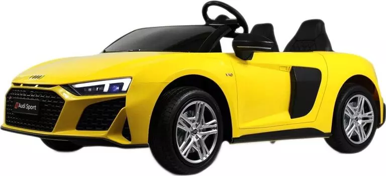 Детский электромобиль RiverToys AUDI R8 (M333MM) желтый
