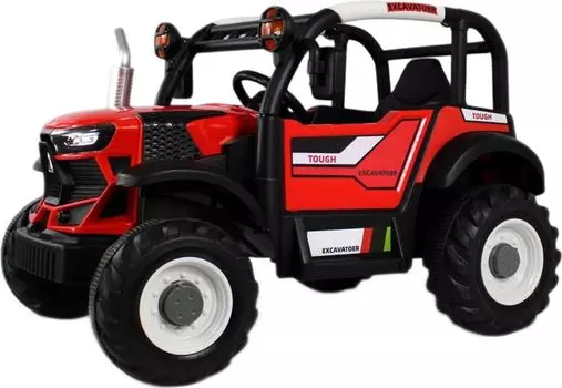 Детский электромобиль RiverToys B222CP красный