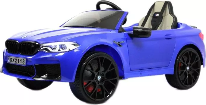 Детский электромобиль RiverToys BMW M5 Competition (A555MP) синий