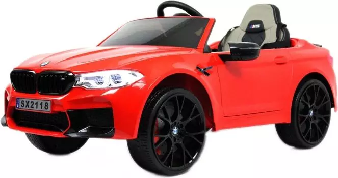 Детский электромобиль RiverToys BMW M5 Competition (A555MP) красный