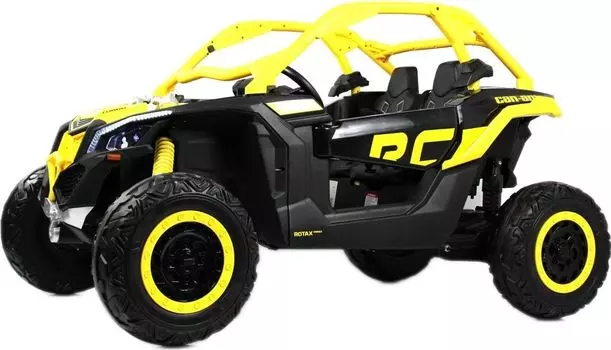 Детский электромобиль RiverToys BRP Can-Am Maverick (Y111YY) желтый