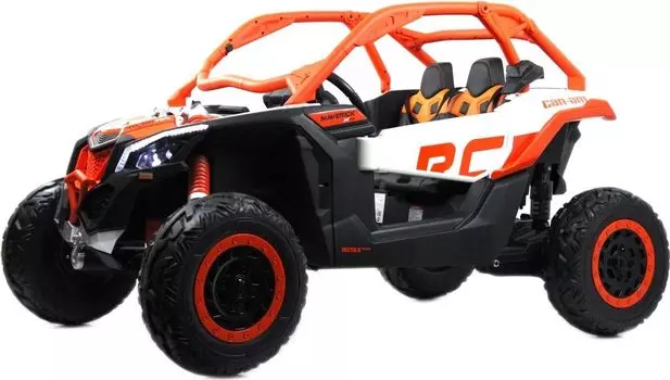 Детский электромобиль RiverToys BRP Can-Am Maverick (Y111YY) оранжевый