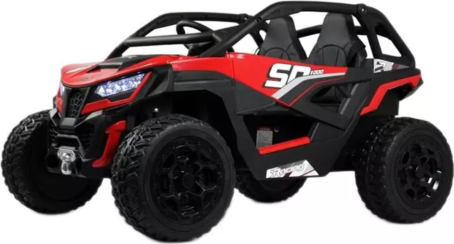 Детский электромобиль RiverToys C555CC красный