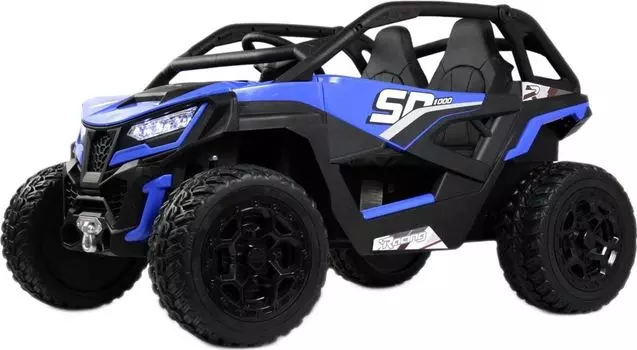 Детский электромобиль RiverToys C555CC синий