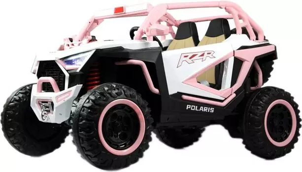 Детский электромобиль RiverToys E001EE розовый