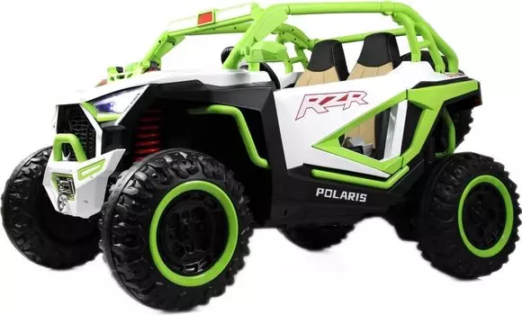 Детский электромобиль RiverToys E001EE зеленый