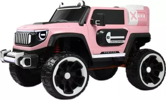 Детский электромобиль RiverToys E007EE розовый