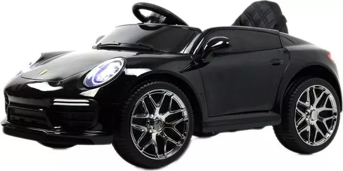 Детский электромобиль RiverToys F333FF черный глянец