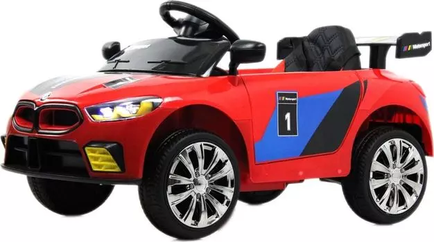 Детский электромобиль RiverToys F444FF красный