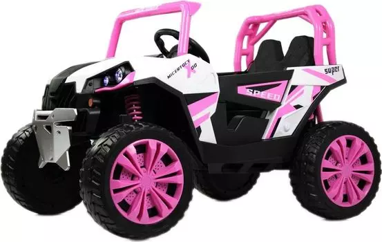 Детский электромобиль RiverToys F888FF 4WD розовый