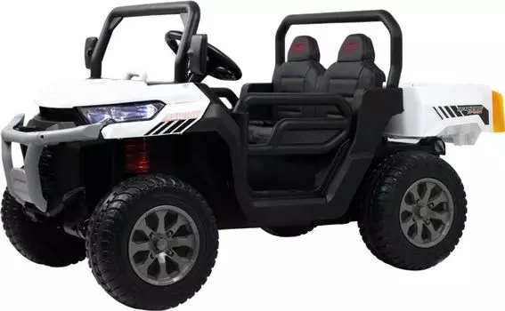 Детский электромобиль RiverToys H005HH белый