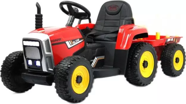 Детский электромобиль RiverToys H444HH красный