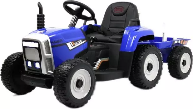 Детский электромобиль RiverToys H444HH синий