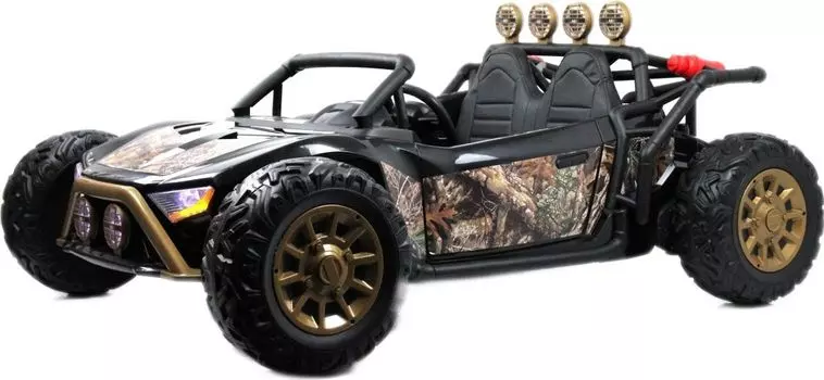 Детский электромобиль RiverToys JS3168 черный