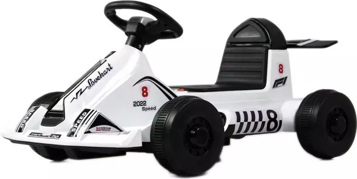 Детский электромобиль RiverToys K008PX белый