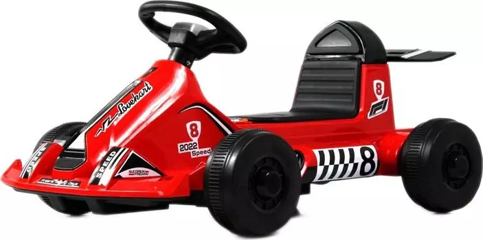 Детский электромобиль RiverToys K008PX красный