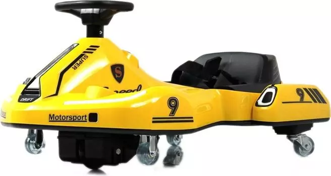 Детский электромобиль RiverToys K009PX желтый