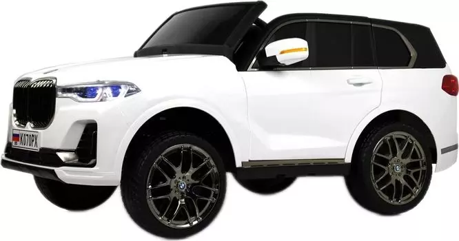 Детский электромобиль RiverToys K070PX белый