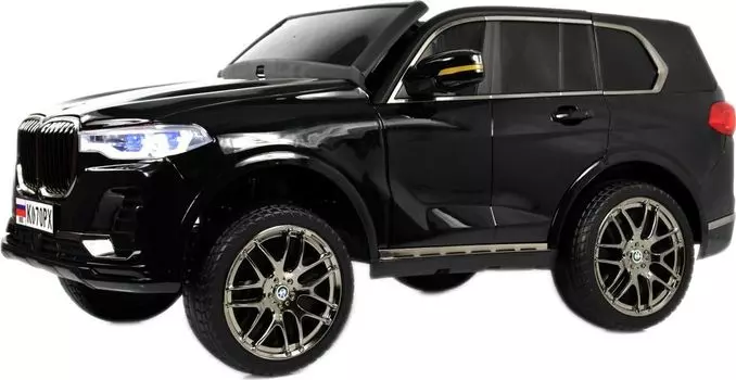 Детский электромобиль RiverToys K070PX черный глянец