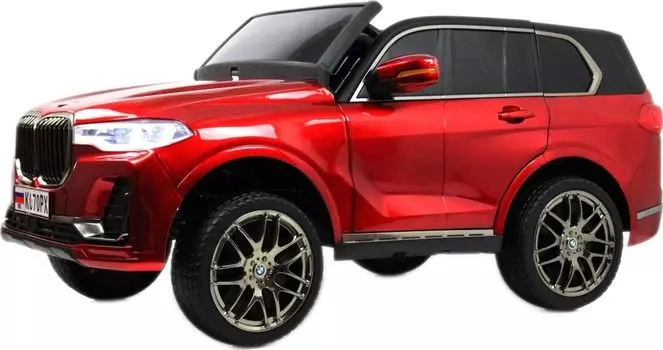 Детский электромобиль RiverToys K070PX красный глянец