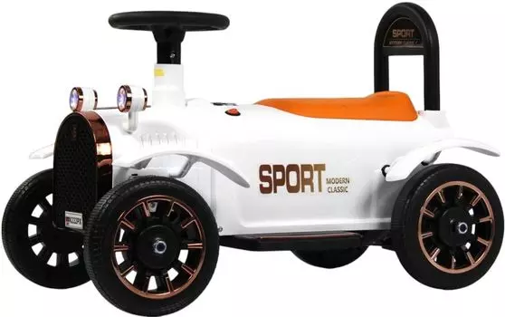 Детский электромобиль RiverToys (K222PX-WHITE) белый