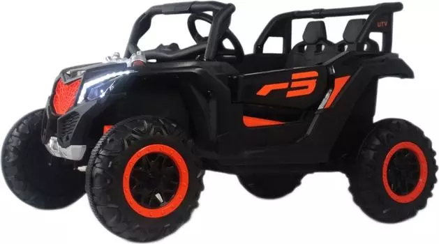 Детский электромобиль RiverToys K444AM черный