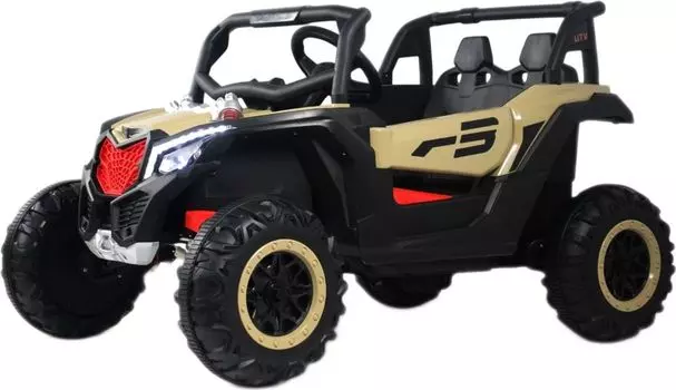 Детский электромобиль RiverToys K444AM хаки