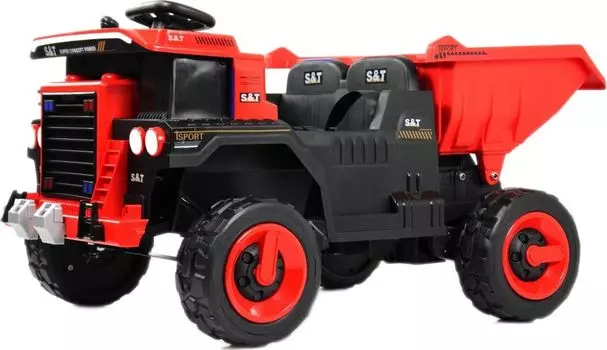 Детский электромобиль RiverToys K555PX красный