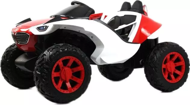 Детский электромобиль RiverToys K888AM красный