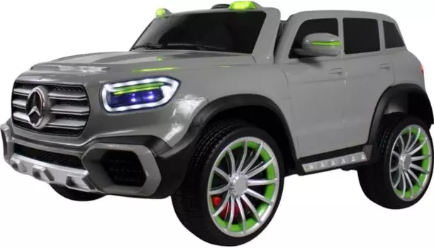 Детский электромобиль RiverToys (М007БХ-GREY) серый