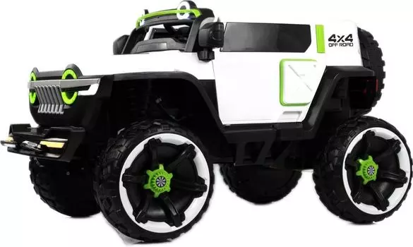 Детский электромобиль RiverToys М222БХ белый