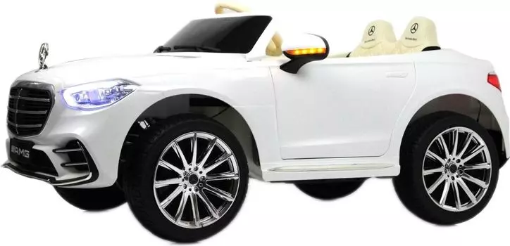 Детский электромобиль RiverToys М333БХ 4WD белый