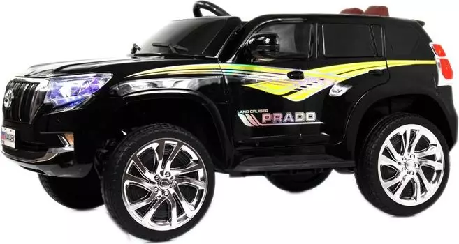 Детский электромобиль RiverToys М444БХ черный глянец