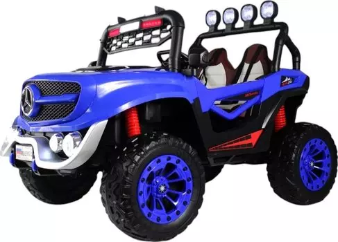 Детский электромобиль RiverToys (М999БХ) (синий)