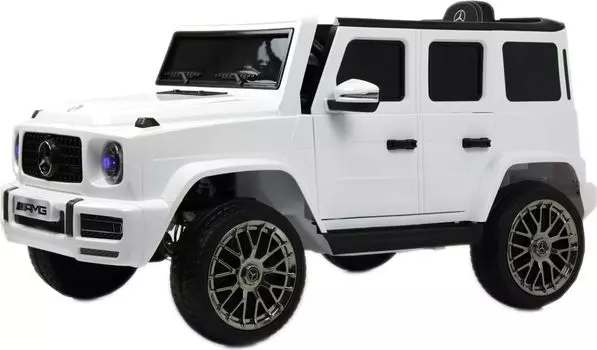 Детский электромобиль RiverToys Mercedes-AMG G63 4WD (G333GG) белый