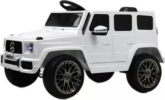 Детский электромобиль RiverToys Mercedes-AMG G63 (G222GG) белый