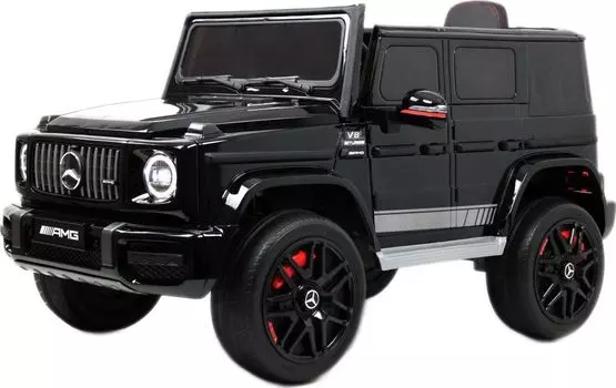 Детский электромобиль RiverToys Mercedes-Benz G63 4WD (K999KK) черный