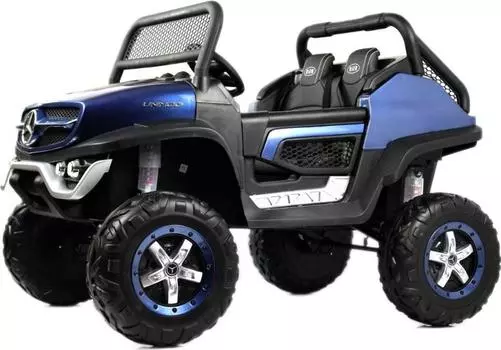 Детский электромобиль RiverToys Mercedes-Benz Unimog Concept (P555BP) синий глянец