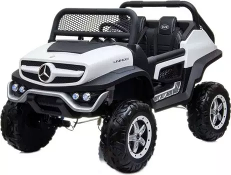 Детский электромобиль RiverToys Mercedes-Benz Unimog Concept (P555BP) белый