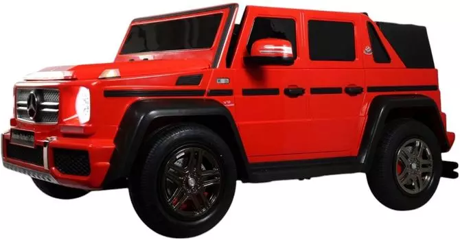 Детский электромобиль RiverToys Mercedes-Maybach G650 Landaulet (M999MM-RED) красный