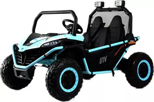 Детский электромобиль RiverToys P555PP голубой