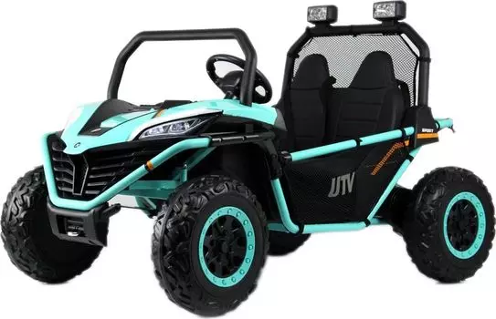 Детский электромобиль RiverToys P555PP светло-зеленый