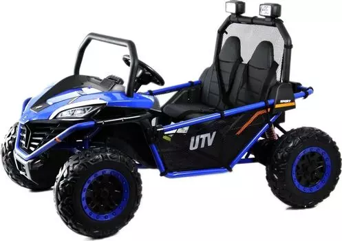 Детский электромобиль RiverToys P555PP темно-синий