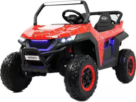 Детский электромобиль RiverToys T777TT 4WD красный Spider