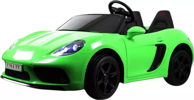 Детский электромобиль RiverToys T911TT зеленый