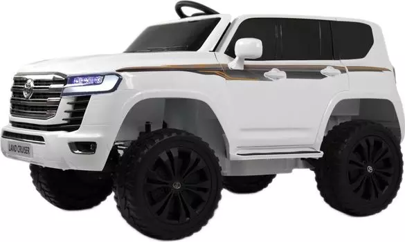 Детский электромобиль RiverToys Toyota Land Cruiser 300 L999LL белый